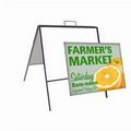 24" x 18" Superstrong Angle Iron Frame Single-Sided Replacement Graphics